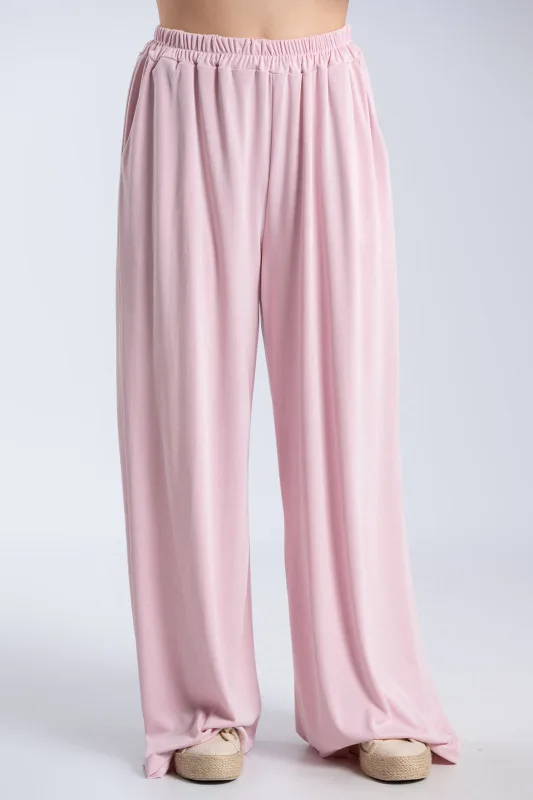 Σετ Μπλούζα-Παντελόνι Rib Μονόχρωμο