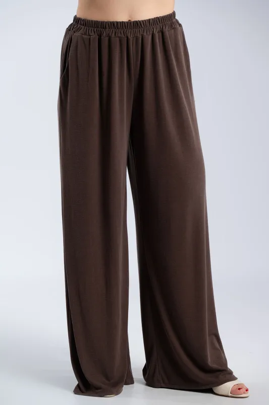 Σετ Μπλούζα-Παντελόνι Rib Μονόχρωμο