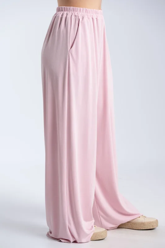 Σετ Μπλούζα-Παντελόνι Rib Μονόχρωμο