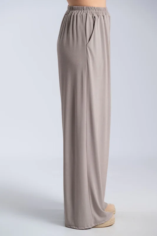 Σετ Μπλούζα-Παντελόνι Rib Μονόχρωμο