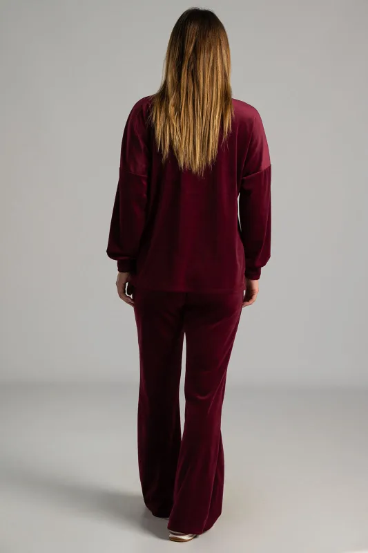 Σετ Μπλούζα-Παντελόνι Velvet