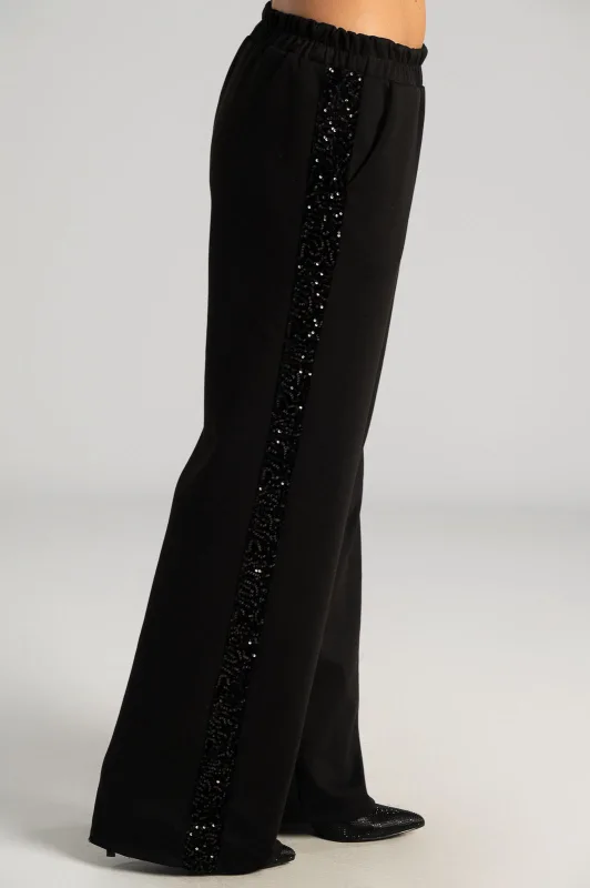 Set Blouse-Pants Velvet Sequin