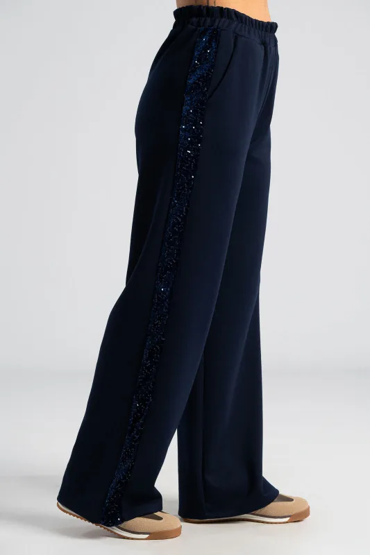 Σετ Μπλούζα-Παντελόνι Velvet Παγιέτα