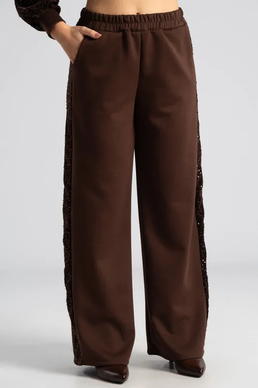 Σετ Μπλούζα-Παντελόνι Velvet Παγιέτα