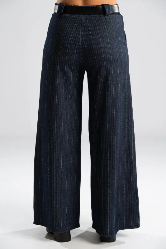 Set Shirt Striped -Pants Belt