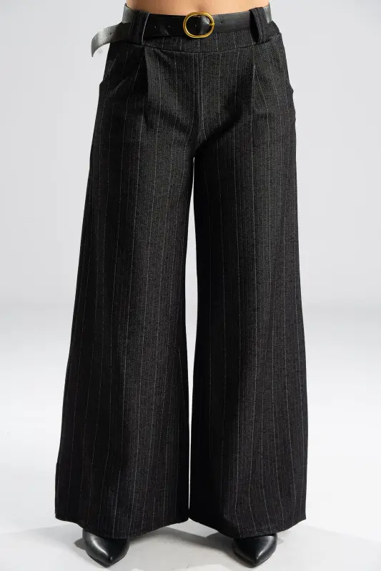 Set Shirt Striped -Pants Belt