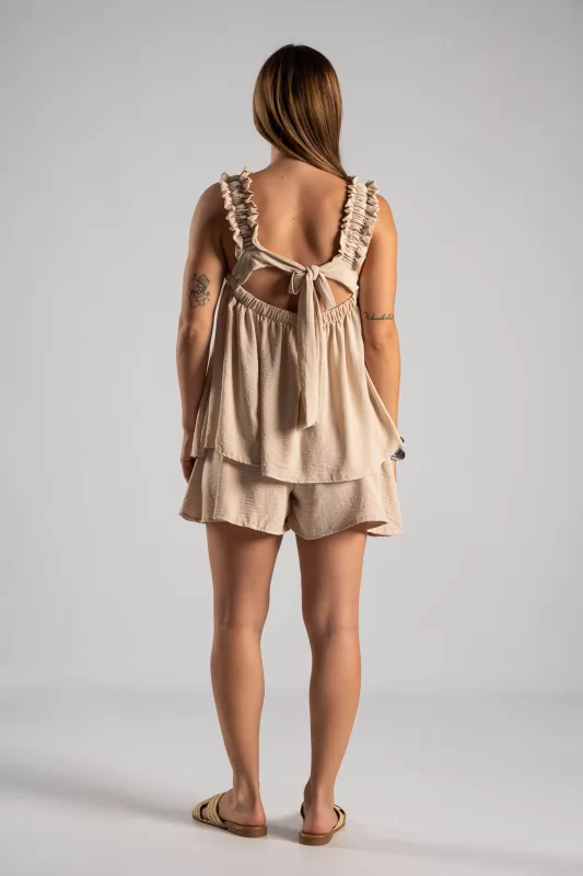 Set Blouse-Shorts Elastic