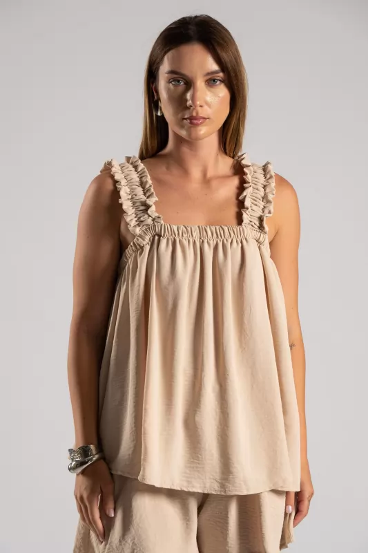 Set Blouse-Shorts Elastic