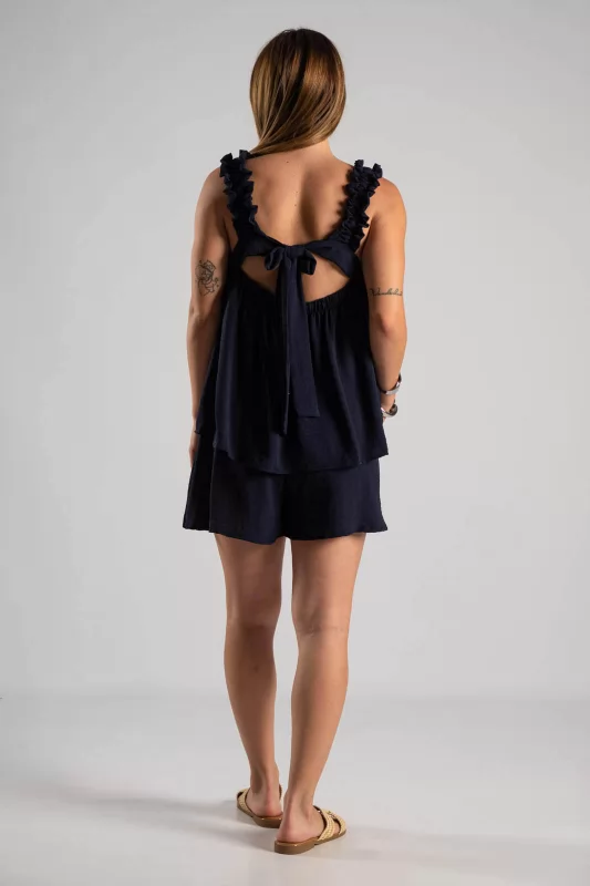 Set Blouse-Shorts Elastic