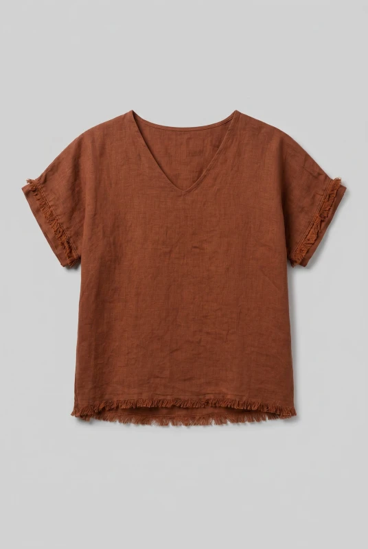 Co-ord Blouse-Shorts Linen 