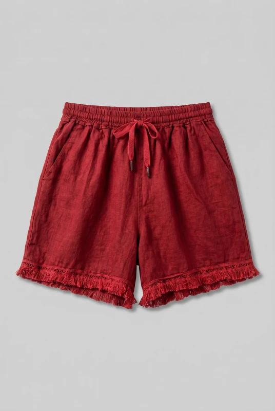 Co-ord Blouse-Shorts Linen 