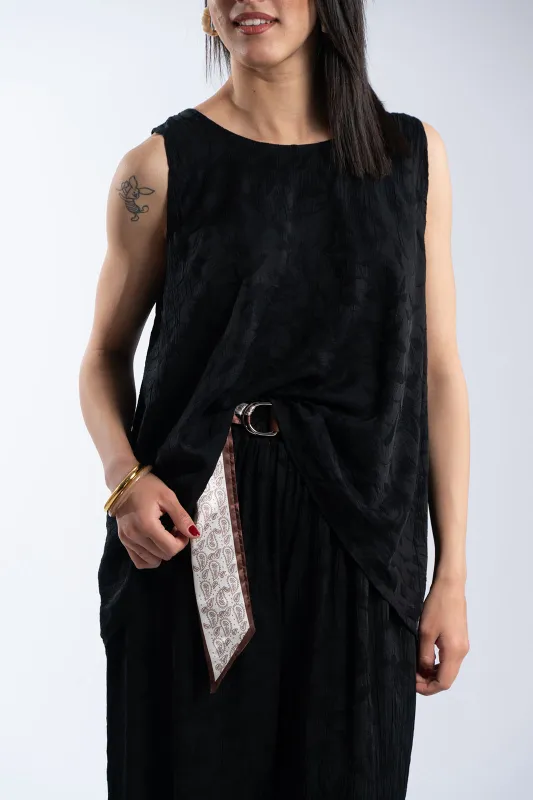 Set Blouse-Zip-Cullote Leaves 