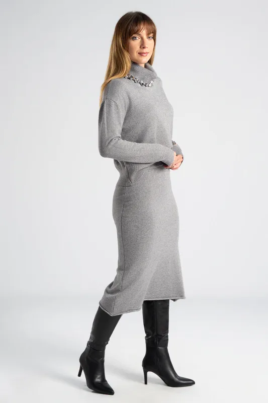 Σετ Νημάτινο Μπλούζα Ζιβάγκο-Φούστα