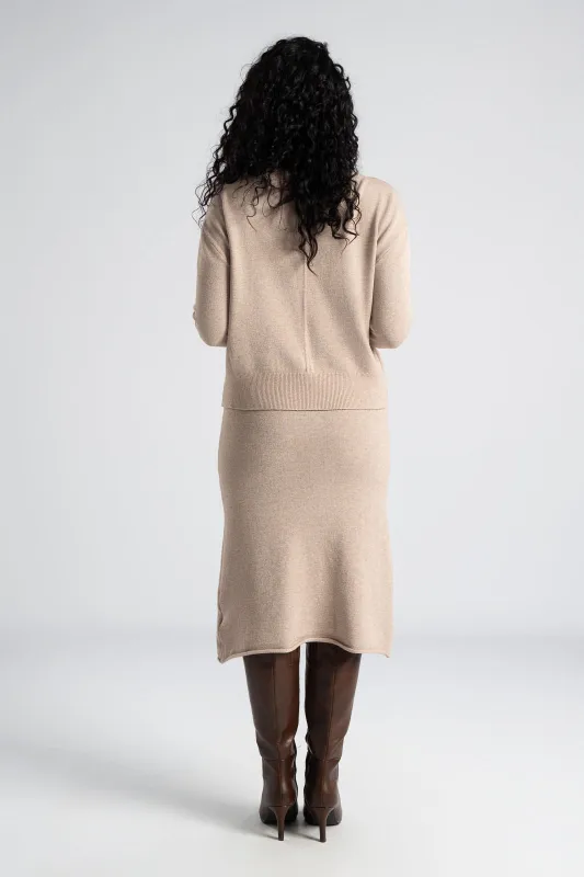 Σετ Νημάτινο Μπλούζα Ζιβάγκο-Φούστα