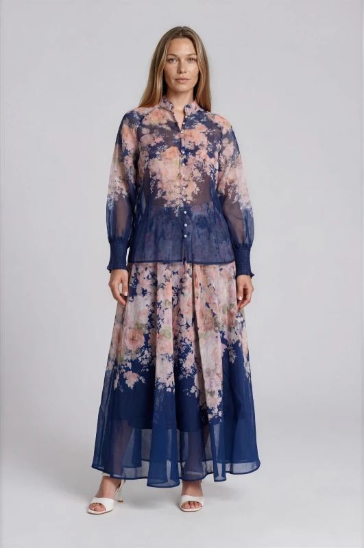 Elizabeth Shirt and Skirt Set