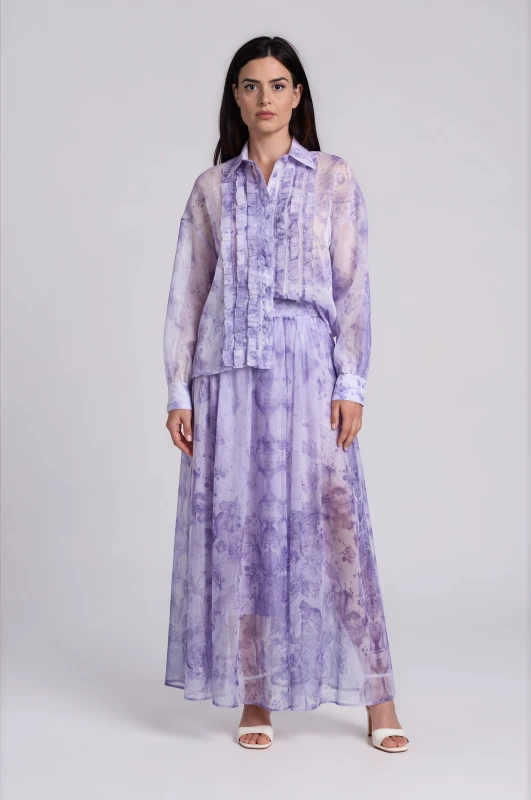 Set Shirt-Skirt Embroidered 