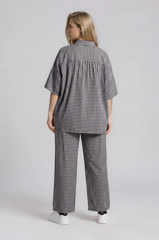 Σετ Πουκάμισο-Παντελόνα Gingham