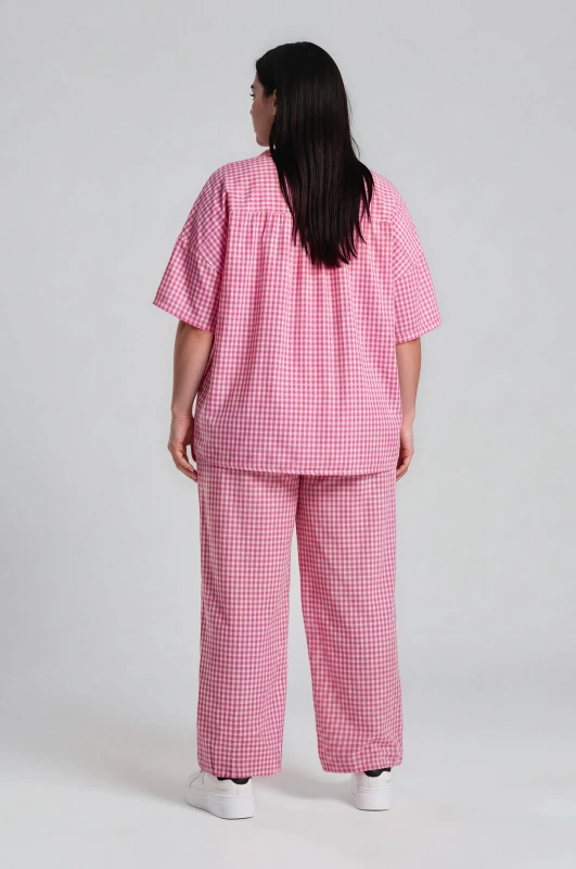 Σετ Πουκάμισο-Παντελόνα Gingham
