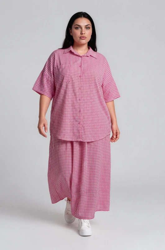 Σετ Πουκάμισο-Παντελόνα Gingham