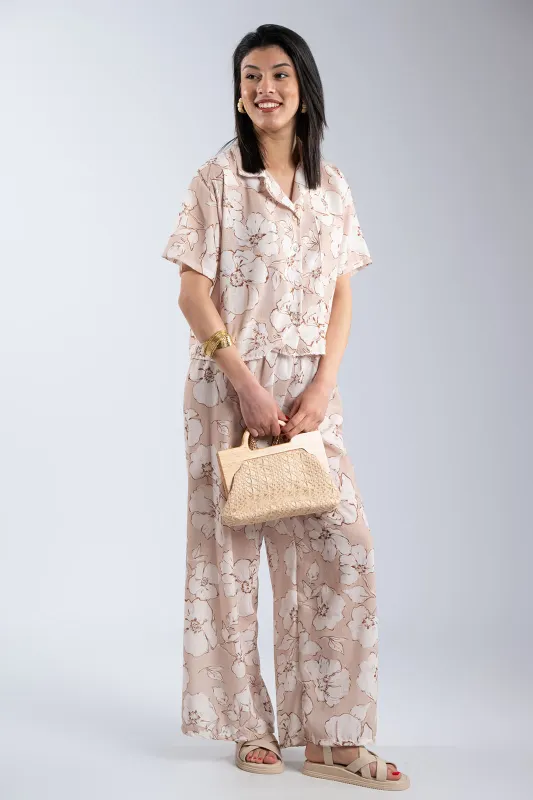 Set Shirt-Pant Floral 