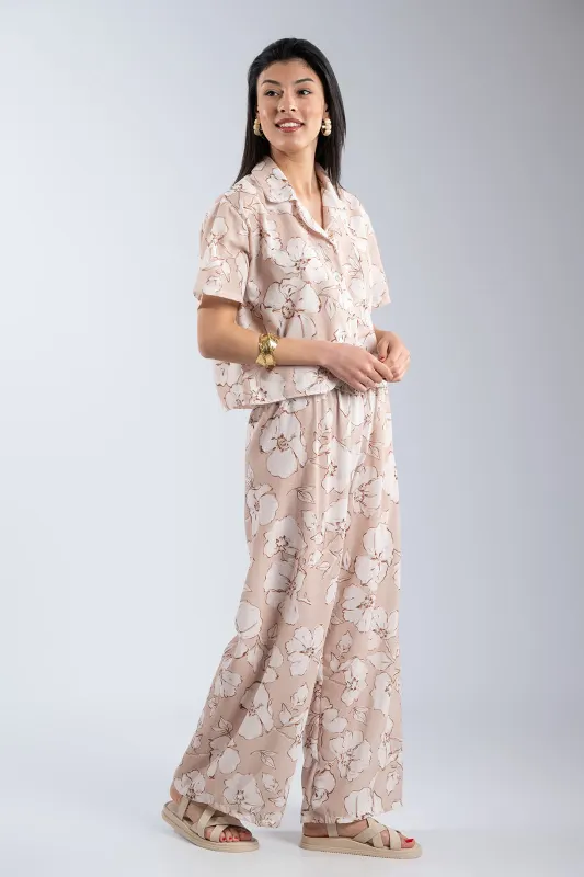 Set Shirt-Pant Floral 