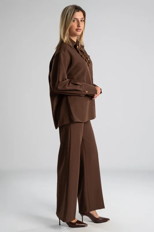 Set Shirt-Pants Solid Color