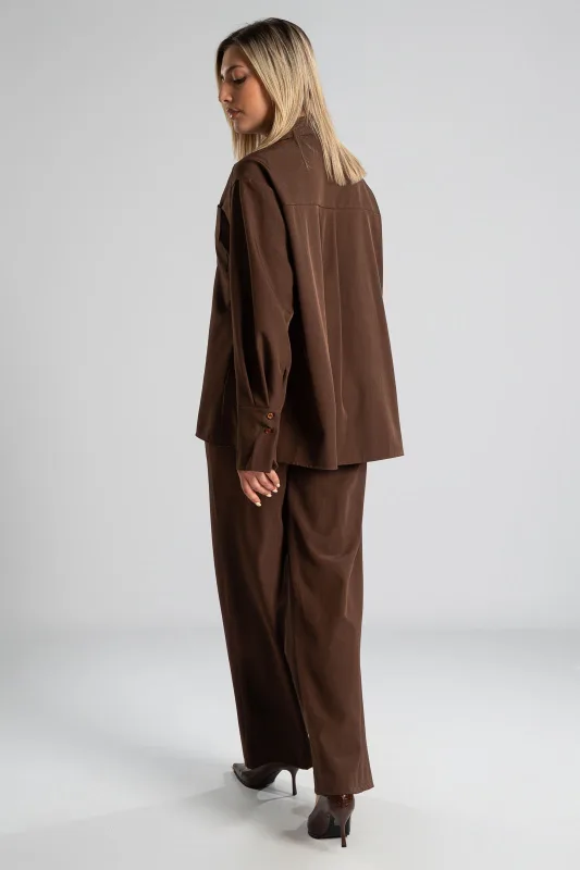 Set Shirt-Pants Solid Color