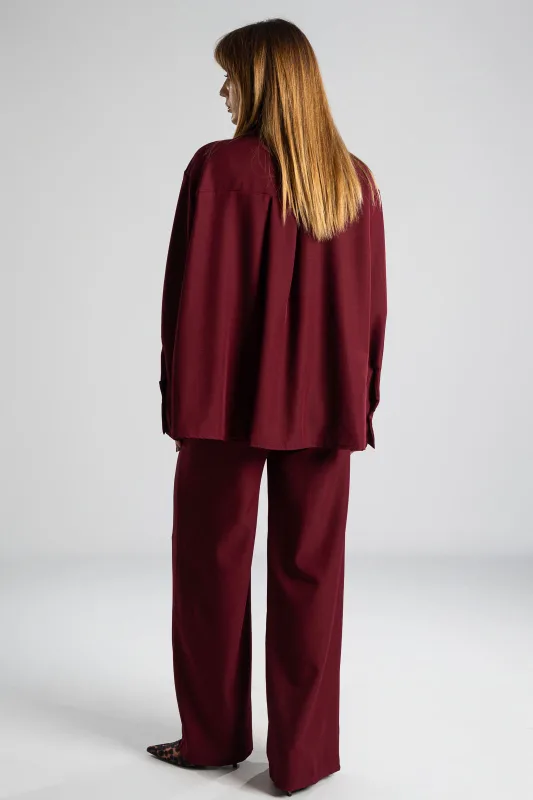Set Shirt-Pants Solid Color