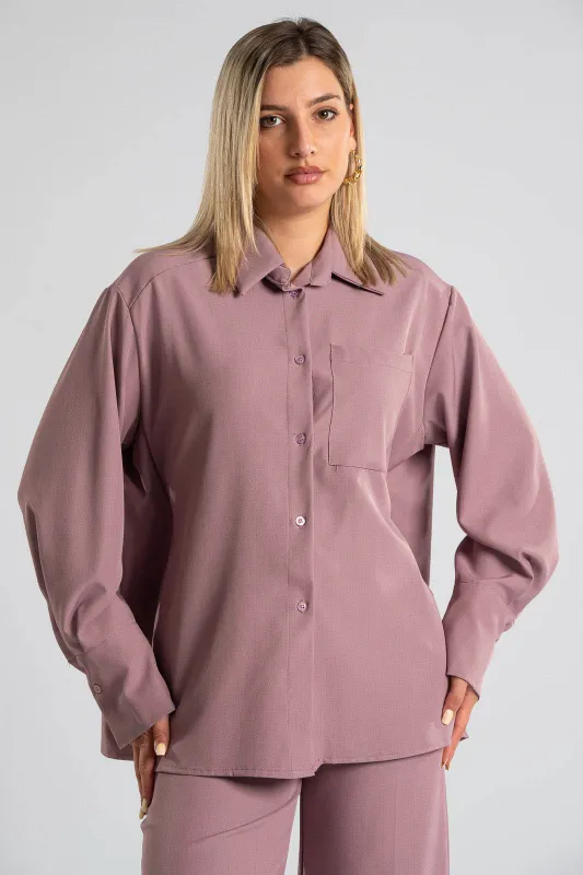 Set Shirt-Pants Solid Color