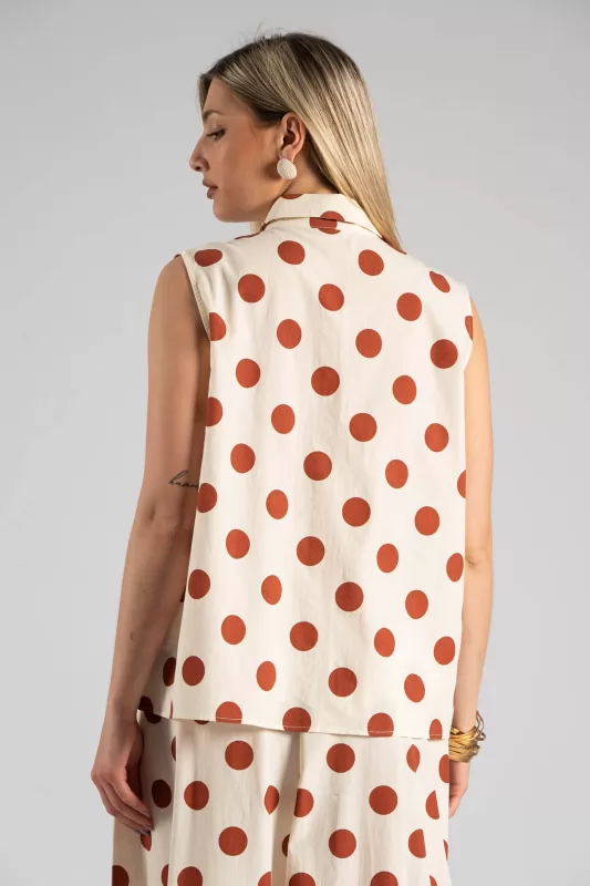 Set Shirt-Pants Dots Cotton 