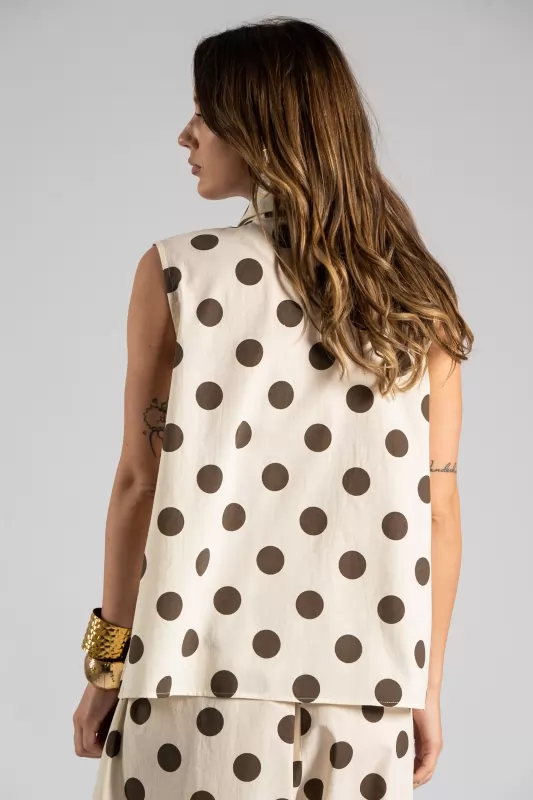Set Shirt-Pants Dots Cotton 