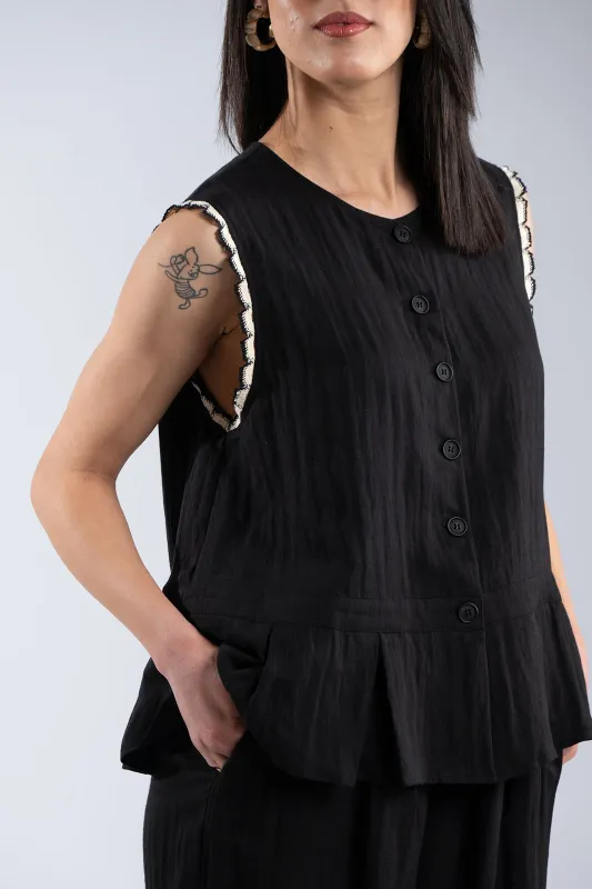 Co-Ords Shirt-Zip-Culotte Lace