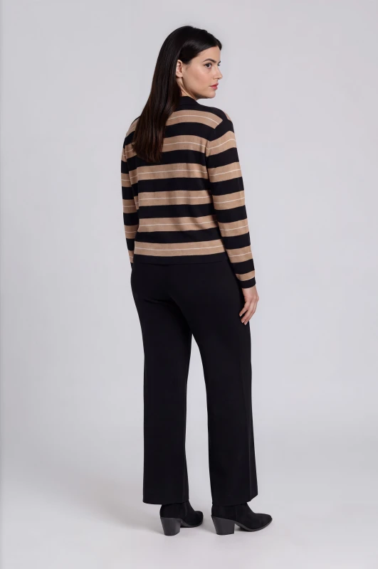Co-ord Striped Top-Pants Knit 
