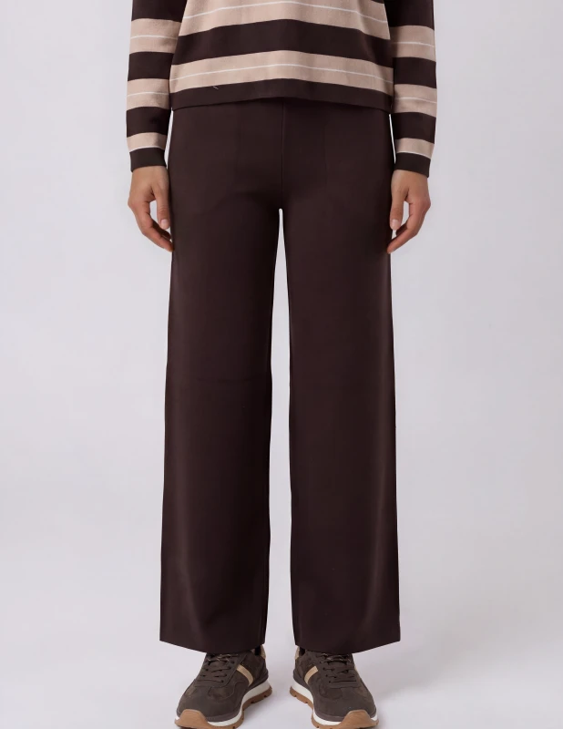 Co-ord Striped Top-Pants Knit 