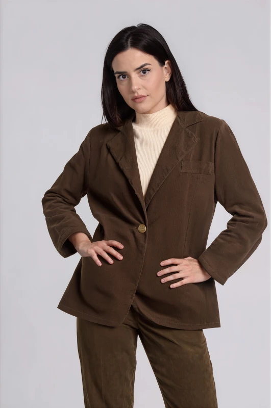 Co-ord Blazer-Trousers Corduroy 