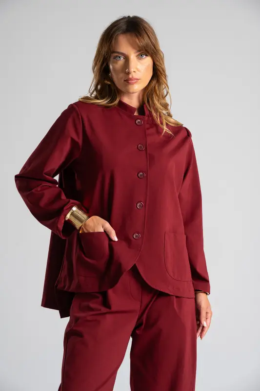 Set Jacket-Pants Pleats