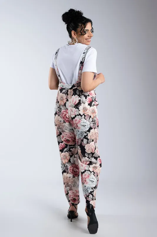 Σετ Σαλοπέτα-T-shirt Floral