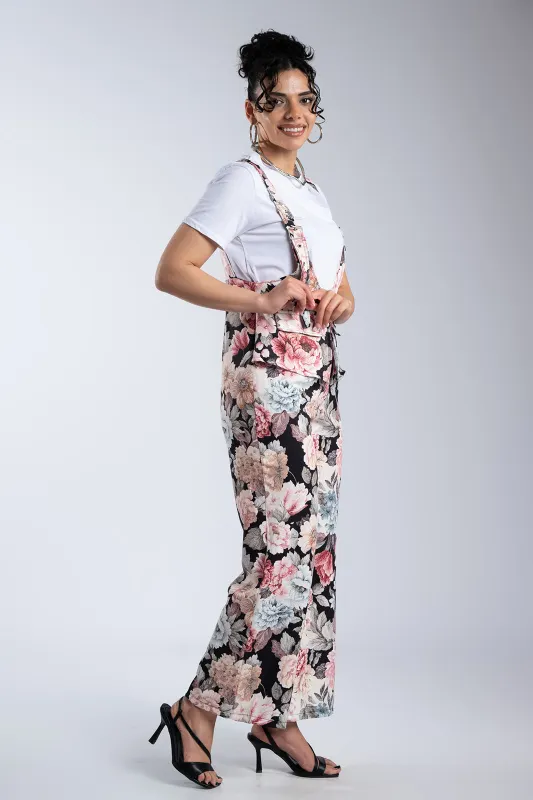 Σετ Σαλοπέτα-T-shirt Floral