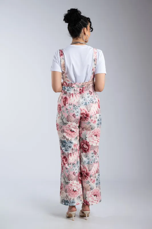 Σετ Σαλοπέτα-T-shirt Floral