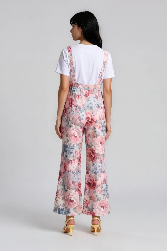Σετ Σαλοπέτα-T-shirt Floral