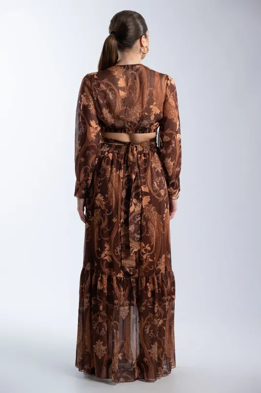Set Top-Skirt Envelope Gold Thread