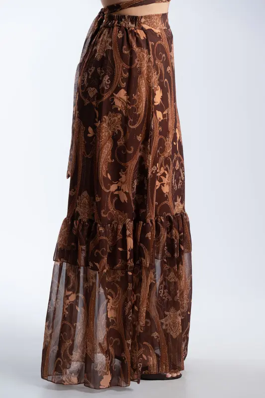 Set Top-Skirt Envelope Gold Thread