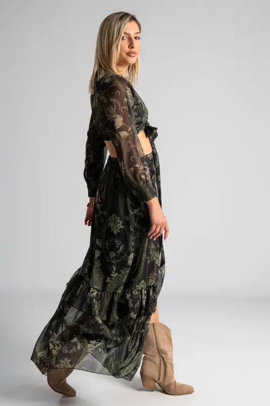Set Top-Skirt Envelope Gold Thread