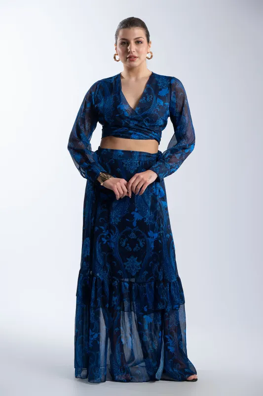 Set Top-Skirt Envelope Gold Thread