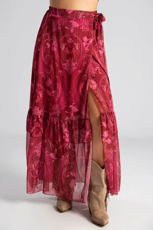 Set Top-Skirt Envelope Gold Thread