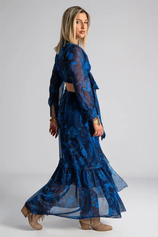 Set Top-Skirt Envelope Gold Thread