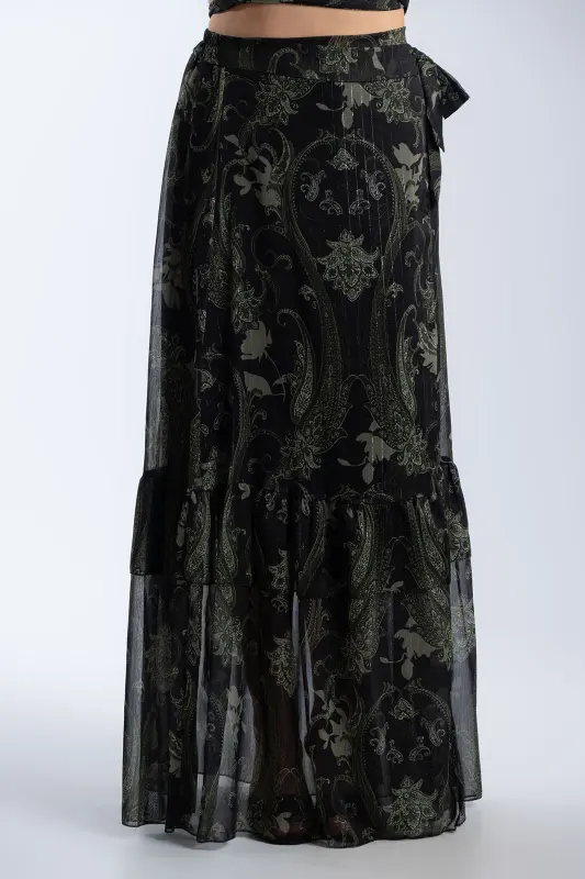 Set Top-Skirt Envelope Gold Thread