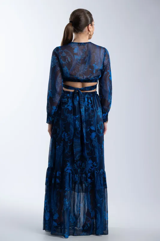 Set Top-Skirt Envelope Gold Thread