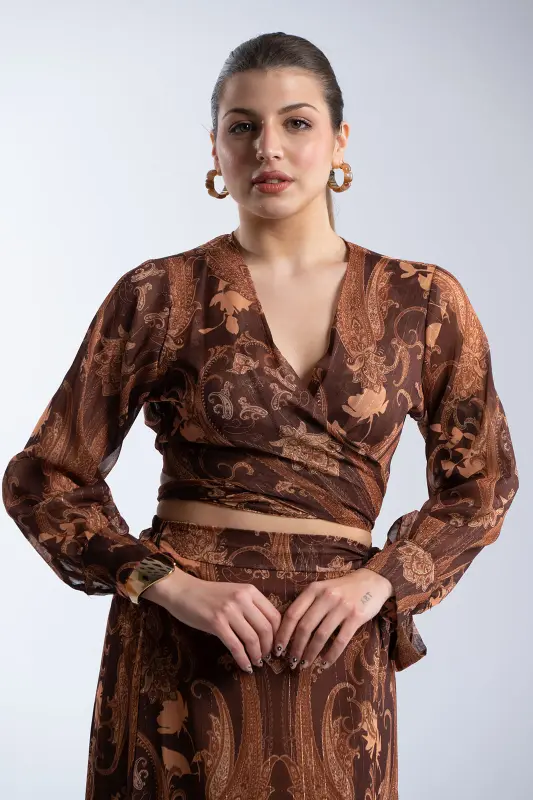 Set Top-Skirt Envelope Gold Thread