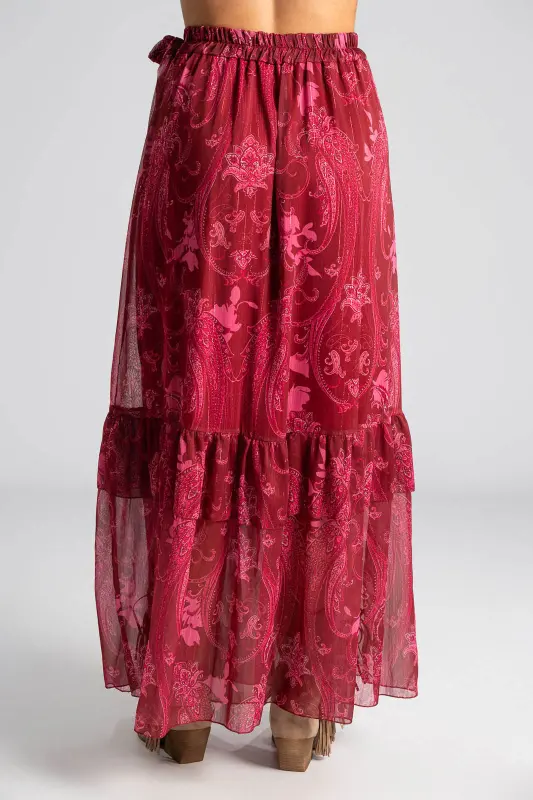 Set Top-Skirt Envelope Gold Thread